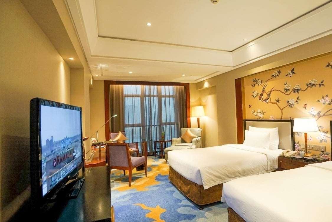 Hotel Wyndham Grand Plaza Royale Ningbo Esterno foto